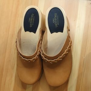 Swedish hasbeens mule clog